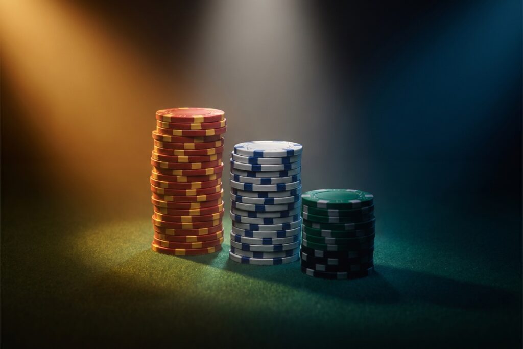 Jämförelse av odds för satsningar på banken spelaren och oavgjort i baccarat