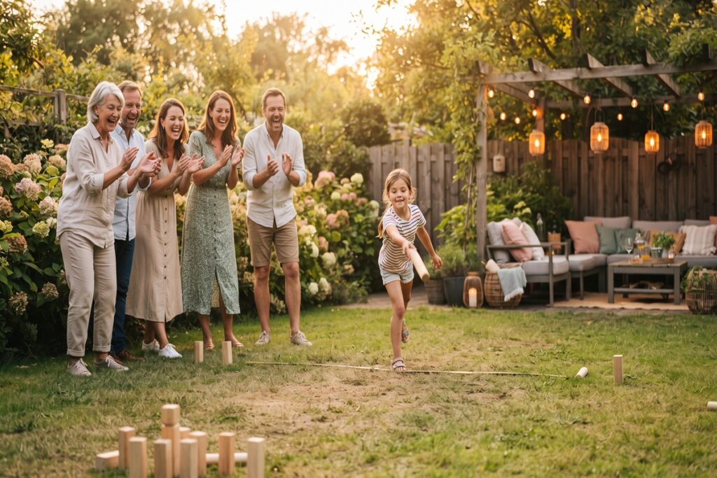 kubb for barn familjeregler