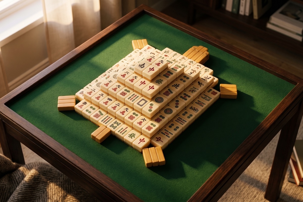 mahjong spel