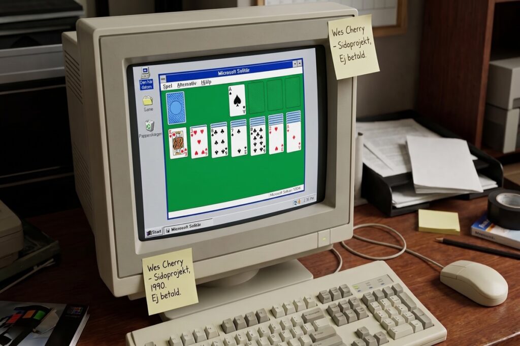 Harpan följde med Windows och blev en klassiker på nittiotalet